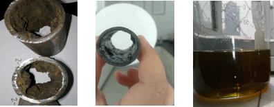 清洗后管樣